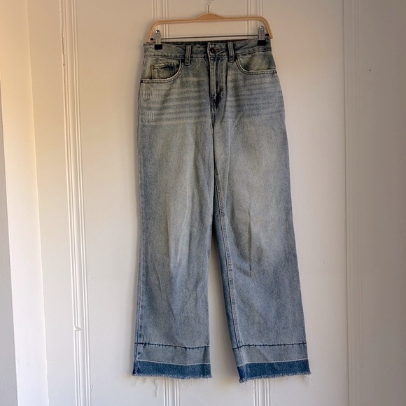 Rewash Light Blue Super High Rise Jeans - Picture 1 of 6